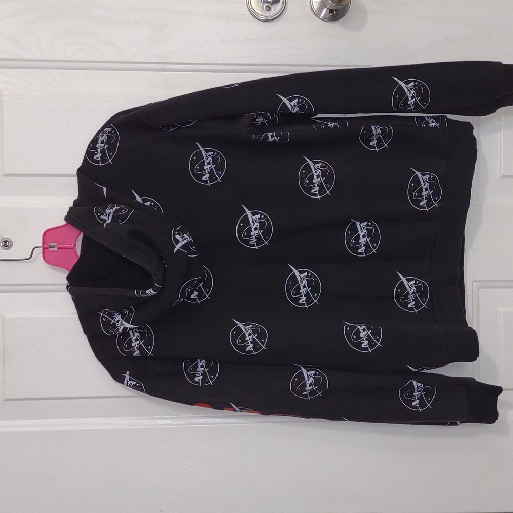 NASA Official Logo Space Shuttle Graphic Hoodie - Picture 6 of 11